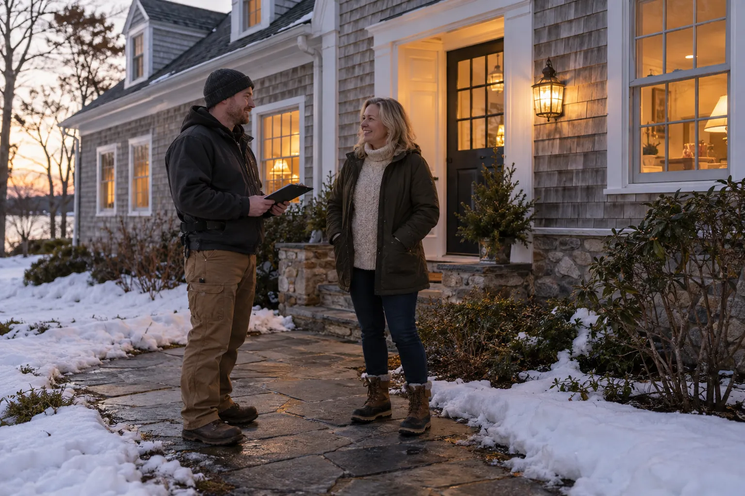 Homes in the Greater Bridgeport area served by local water damage providers