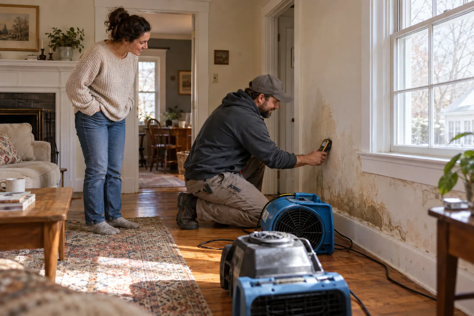Water Damage Restoration in Bridgeport, CT